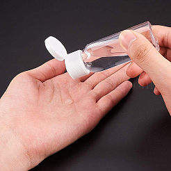 Transparent Flip Cap Round Shoulder Plastic Bottle&nbsp;MRMJ-BC0001-56