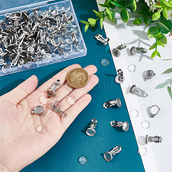 DIY Blank Dome Earring Making Kit&nbsp;DIY-UN0004-33
