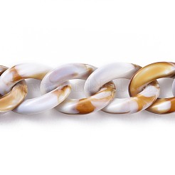 Acrylic Curb Chains&nbsp;X-AJEW-JB00505-04