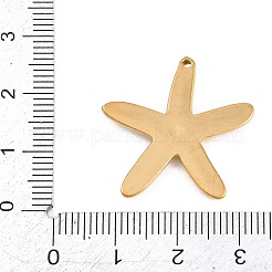 304 Stainless Steel Pendants&nbsp;STAS-E524-01G
