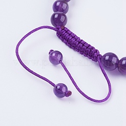 Adjustable Nylon Cord Braided Bead Bracelets&nbsp;BJEW-F308-55B