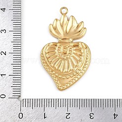 304 Stainless Steel Pendants&nbsp;STAS-L295-05G