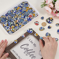 500G 4 Colors Mosaic Tiles Porcelain Cabochons&nbsp;DIY-SP0007-87
