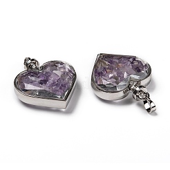 Glass Bottle Pendants&nbsp;X-G-Z010-02B