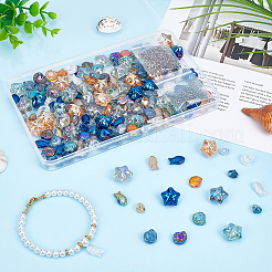 800Pcs Ocean Theme Electroplate Glass Beads&nbsp;EGLA-ME0001-01