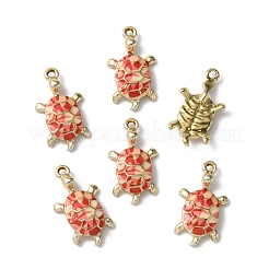 Alloy Enamel Pendants&nbsp;FIND-WH0129-32E