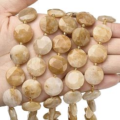 Natural Topaz Jade Beads Strands&nbsp;G-A292-A01-01
