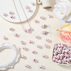 150Pcs Opaque Acrylic Round Beads&nbsp;MACR-PA0001-09B