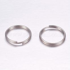 Tarnish Resistant 304 Stainless Steel Split Rings&nbsp;X-STAS-F117-33P