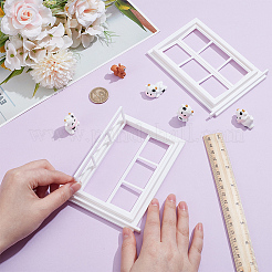 2Pcs PLA Window Miniature Ornaments&nbsp;DIY-OC0015-82