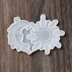 DIY Moon & Sun Pendant Silicone Molds&nbsp;DIY-I099-49