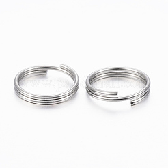 Tarnish Resistant 304 Stainless Steel Split Rings&nbsp;STAS-H413-04P-D