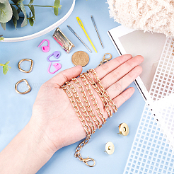 DIY Knitting Crochet Bags Kit&nbsp;DIY-WH0189-91B