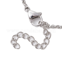 3Pcs 3 Sizes 304 Stainless Steel Rolo Chain Macrame Pouch Necklace Making&nbsp;NJEW-JN05071-01