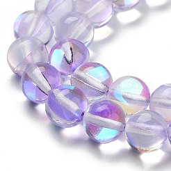 Transparent Glass Beads&nbsp;GLAA-B022-8mm-10