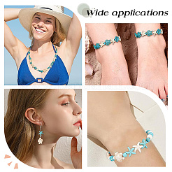 6 Strands 6 Styles Synthetic Turquoise Beads Strands&nbsp;G-AR0005-46