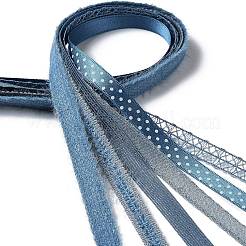 18 Yards 6 Styles Polyester Ribbon&nbsp;SRIB-C001-F01