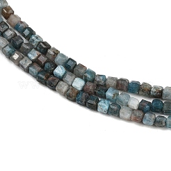 Natural Blue Apatite Beads Strands&nbsp;LS-G-RM2025-D47-3x3mm