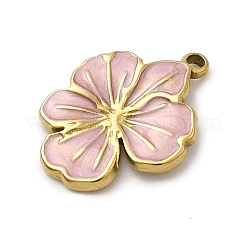 304 Stainless Steel Enamel Pendants&nbsp;X-STAS-I355-09G-03