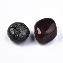 Natural Moss Agate Beads&nbsp;G-N332-011