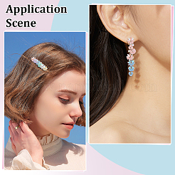 300Pcs 3 Styles Opaque Resin Beads&nbsp;RESI-ME0001-17
