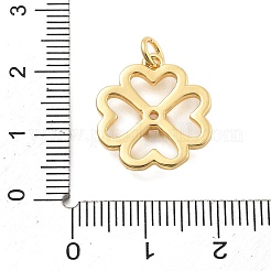 Brass Micro Pave Cubic Zirconia Pendants&nbsp;KK-L209-080G