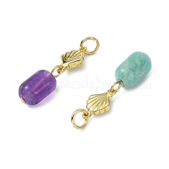 Natural Mixed Stone Pendants&nbsp;PALLOY-JF05830