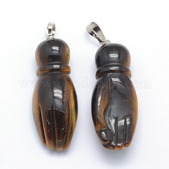 Natural & Synthetic Mixed Stone Pendants&nbsp;G-P393-C