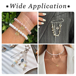 40Pcs 2 Colors Alloy Rhinestone Pendants&nbsp;FIND-TA0010-66
