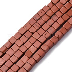 Natural Red Jasper Beads Strands&nbsp;G-G002-A12