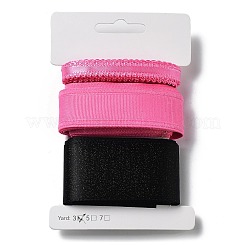 9 Yards 3 Styles Polyester Ribbon&nbsp;SRIB-C002-02A