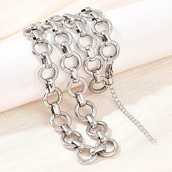 13MM 304 Stainless Steel Ring Link Chain Necklaces&nbsp;NJEW-Z105-03P