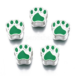 Alloy Enamel European Beads&nbsp;MPDL-T005-003-RS