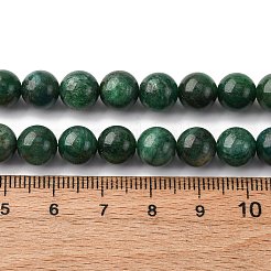 Natural Fuchsite Beads Strands&nbsp;G-K393-A02-8mm
