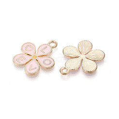 Alloy & Enamel Pendants&nbsp;ENAM-T021-61G