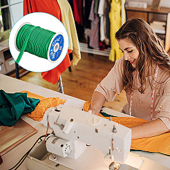 66M Polyester Satin Cord Lid Trim&nbsp;SRIB-WH0011-187C