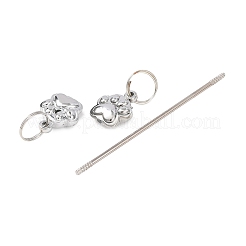 Plastic Bar Beadable for Jewelry Making DIY Crafts&nbsp;HJEW-D006-01B