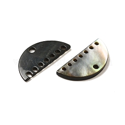 Natural Black Lip Shell Chandelier Component Links&nbsp;SHEL-M021-12