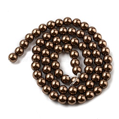 Eco-Friendly Grade A Glass Pearl Beads&nbsp;HY-J002-6mm-HX030