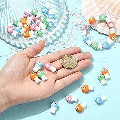 16Pcs Handmade Porcelain Ceramic Beads&nbsp;PORC-FS0001-68A