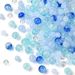 DIY Round Acrylic Beads Bracelets Making Kits&nbsp;DIY-FS0007-02A