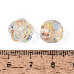 Inner Flower Handmade Lampwork Beads&nbsp;LAMP-N043-02A-01