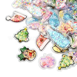 PVC Plastic with Resin Cabochons&nbsp;KY-CJ0001-55