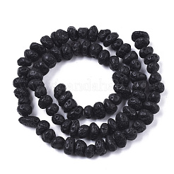 Luster Natural Lava Rock Beads Strands&nbsp;G-S352-27