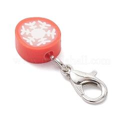 Handmade Polymer Clay Pendant Decorations&nbsp;HJEW-JM04028-01