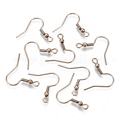304 Stainless Steel Earring Hooks&nbsp;X-STAS-S111-001RG-NR