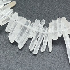 Natural Quartz Crystal Beads Strands&nbsp;G-P368-11