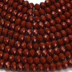 Natural Red Jasper Beads Strands&nbsp;G-Z111-A12-01