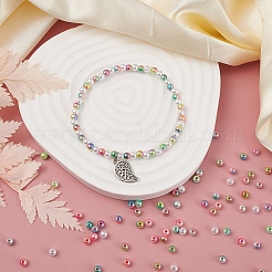 7 Style ABS Plastic Imitation Pearl Beads&nbsp;OACR-YW0001-21
