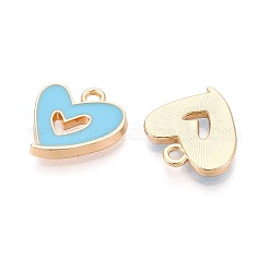 Alloy Enamel Pendants&nbsp;LS-PALLOY-T092-27G-05